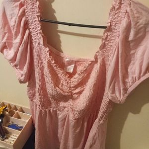 Pink Juinors Top
